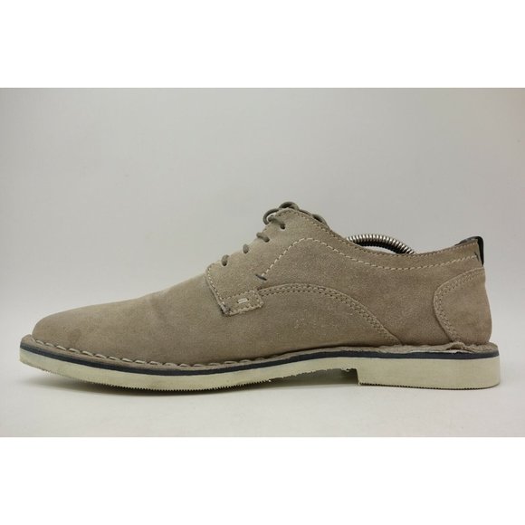 Steve Madden Madrid 846 Beige Suede Lace Up Oxfords Shoes Men\'s 9.5 main image 4